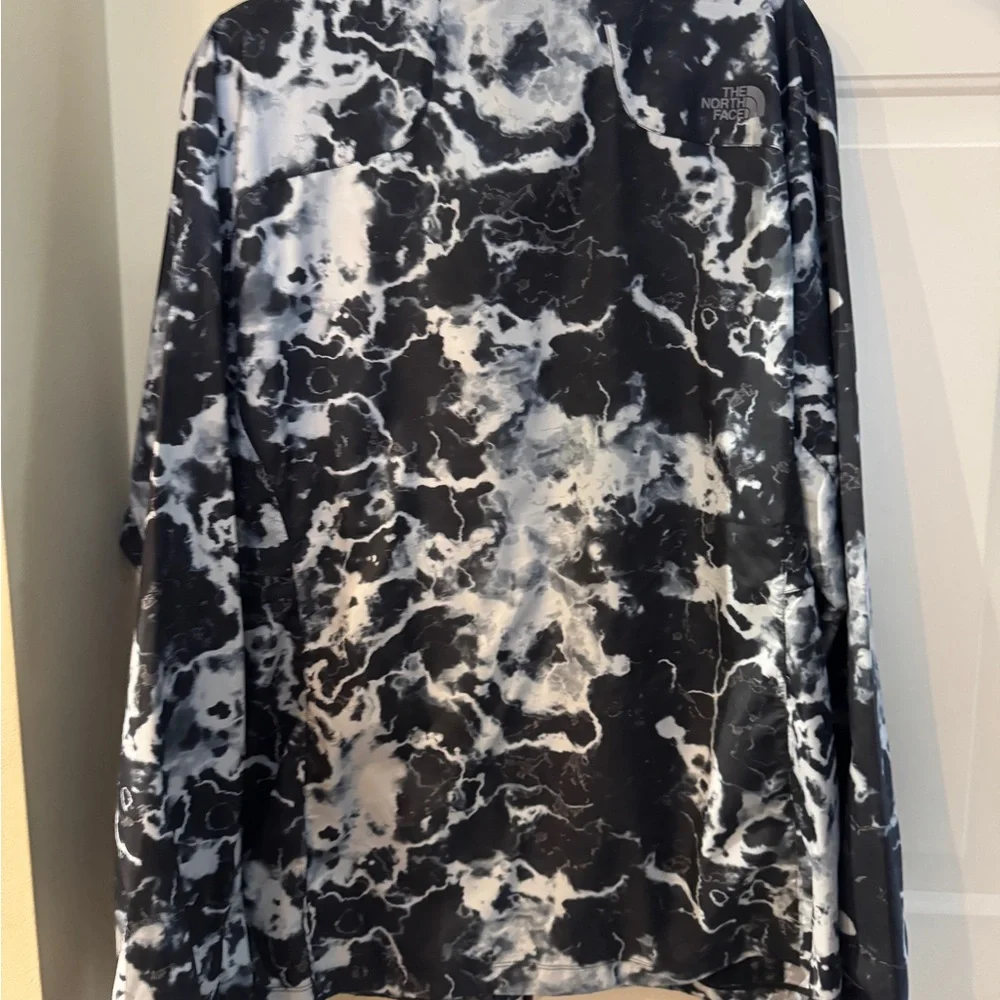The North Face ambition, running‎ jacket, reflector Black&White Jacket XL NWOT